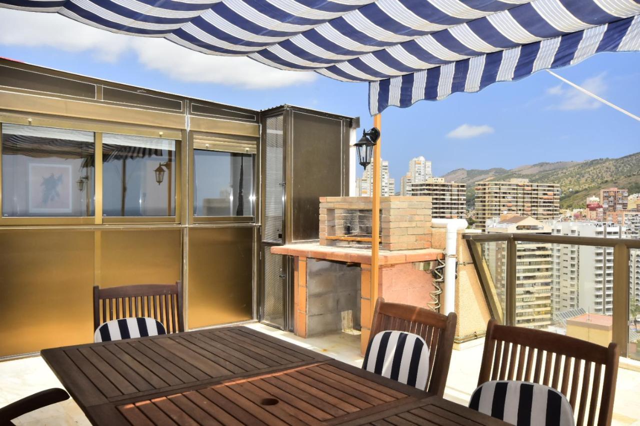 Апартаменты Atico Con Gran Terraza Бенидорм Экстерьер фото