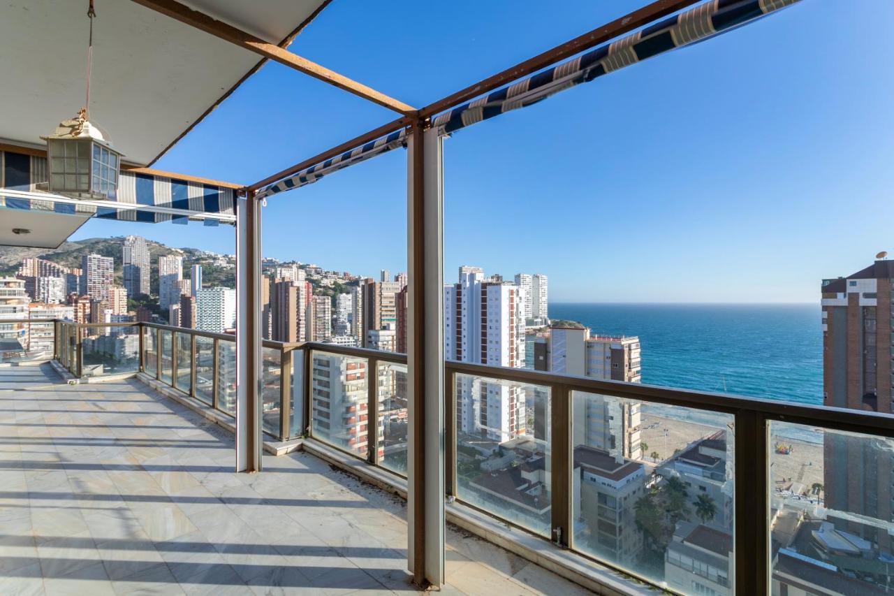 Апартаменты Atico Con Gran Terraza Бенидорм Экстерьер фото