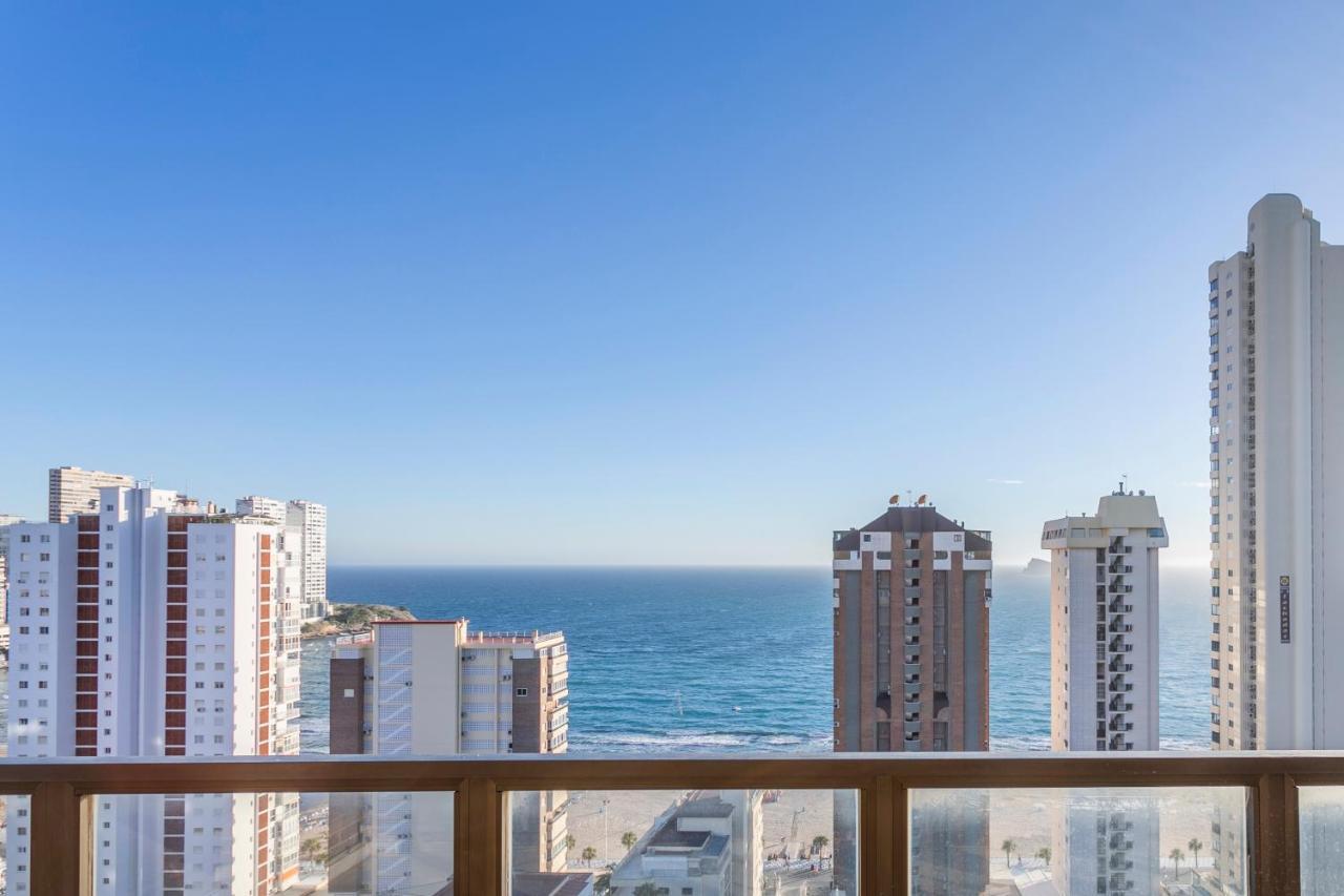 Апартаменты Atico Con Gran Terraza Бенидорм Экстерьер фото