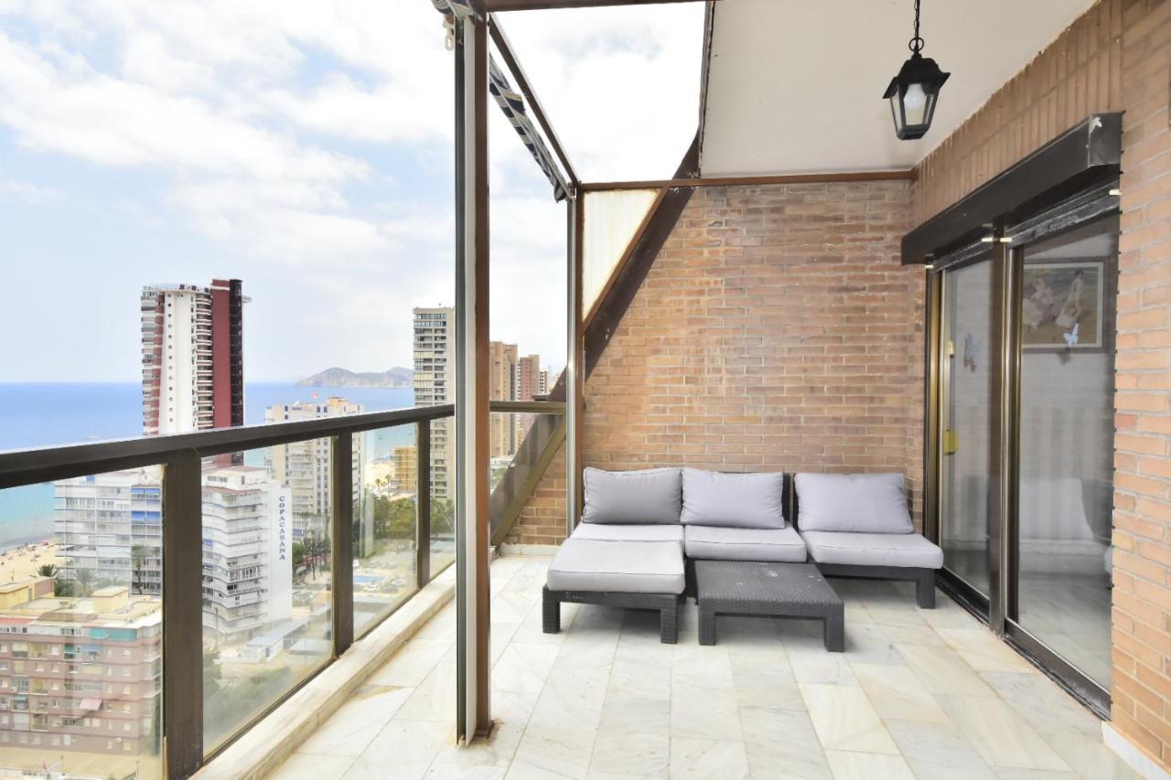 Апартаменты Atico Con Gran Terraza Бенидорм Экстерьер фото